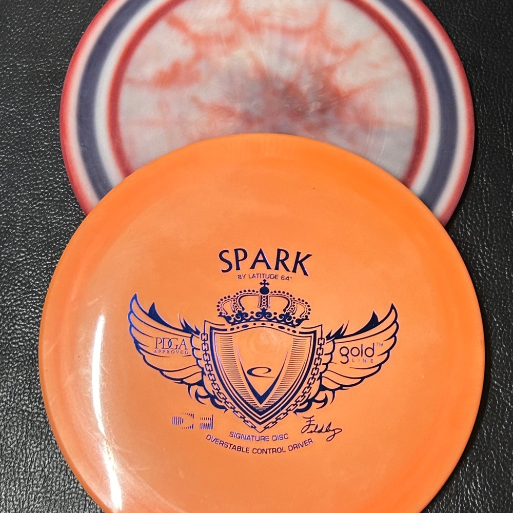 Latitude 64 Combo (2 Sparks) Spark Goldline Orange 174g & Opto Dye 169g Discs